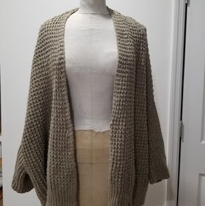 Free People Oversized Knit Cardigan